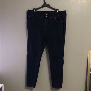 Dark Blue Denim Jeans